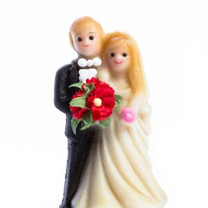 Marcipánové figurky na svatební dort
